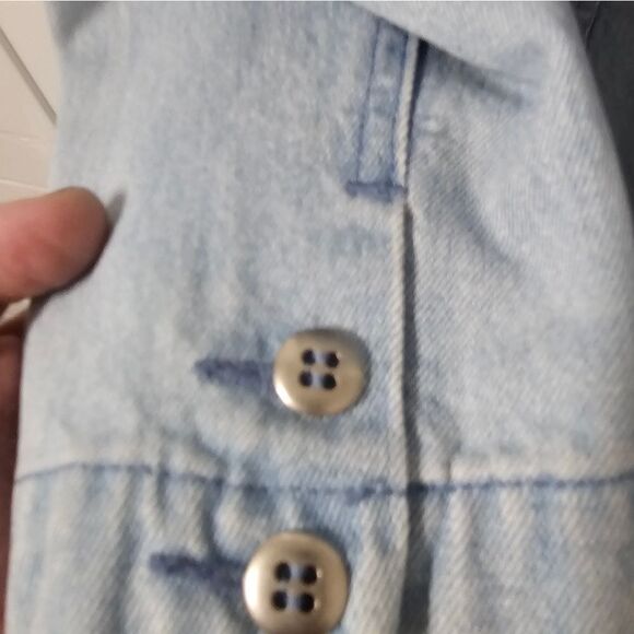 Vintage Together denim oversized blazer sz 10 - Picture 6 of 6